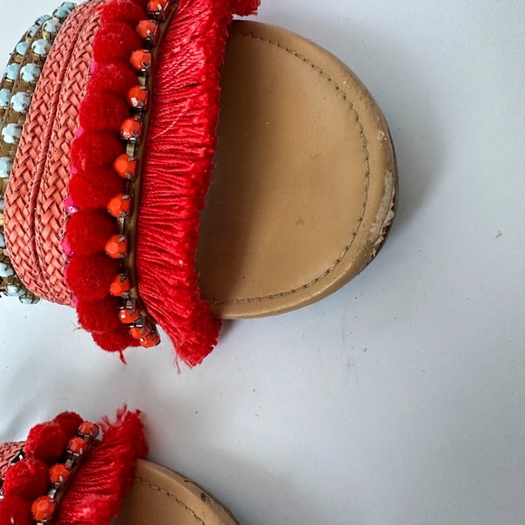 Forever 21 fringe sandals size 9 - Picture 2 of 8